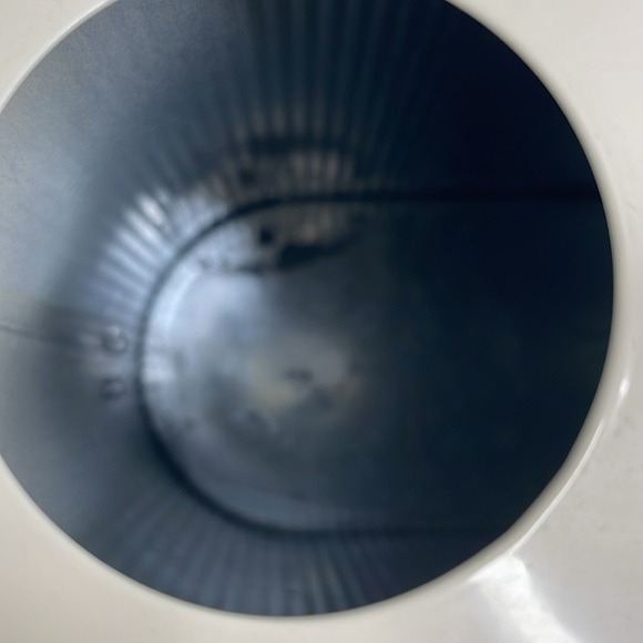 Painted Galvanized Tin Watering Can Cream Decor - Picture 4 of 9